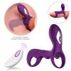 USB Charging Male Vibrating Ring, 9 Speed Vibrating Ring Vibrating Band