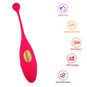 Clitorials Stimulation Masturbators Toy para mujeres;   Wearable Powerful Portable Vibrating Toy para mujeres con aplicaci√≥n inal√°mbrica Potente per (Color: Red)