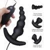 Clearance Extra Long Anal Beads with Suction Cup Butt Plug Toys for Woman Men Anus Long Anal Plug Large Anal Beads Butt Plug Sex Toy For Women Men Cou