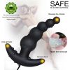 Clearance Extra Long Anal Beads with Suction Cup Butt Plug Toys for Woman Men Anus Long Anal Plug Large Anal Beads Butt Plug Sex Toy For Women Men Cou